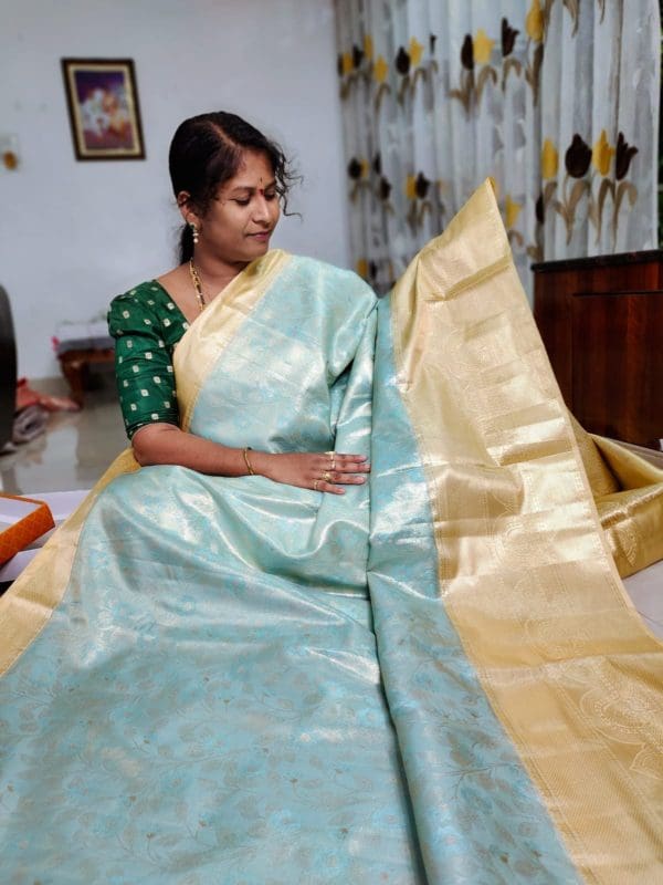 Premium kanchi silk saree