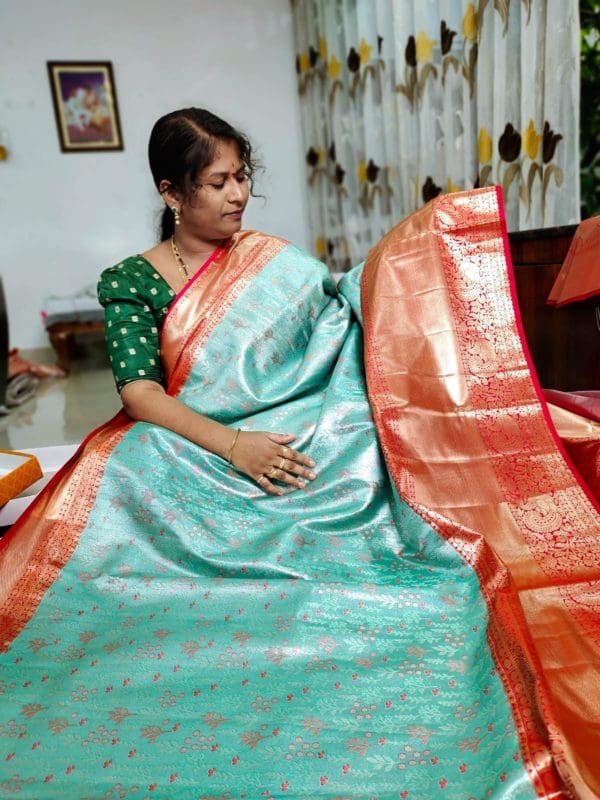 Premium kanchi silk saree