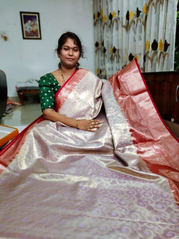 Premium kanchi silk saree