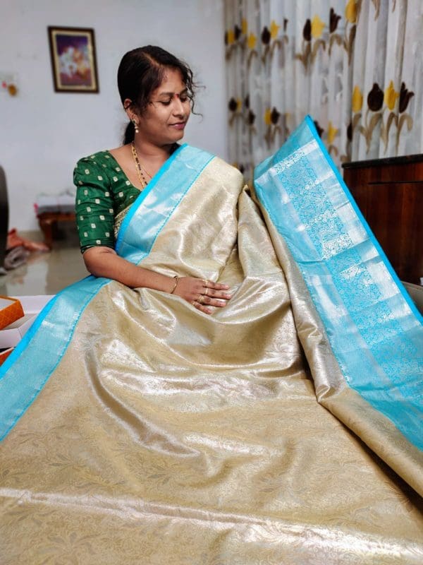 Premium kanchi silk saree