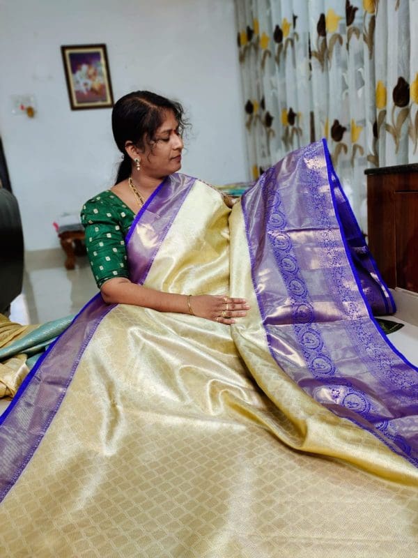 Premium kanchi silk saree
