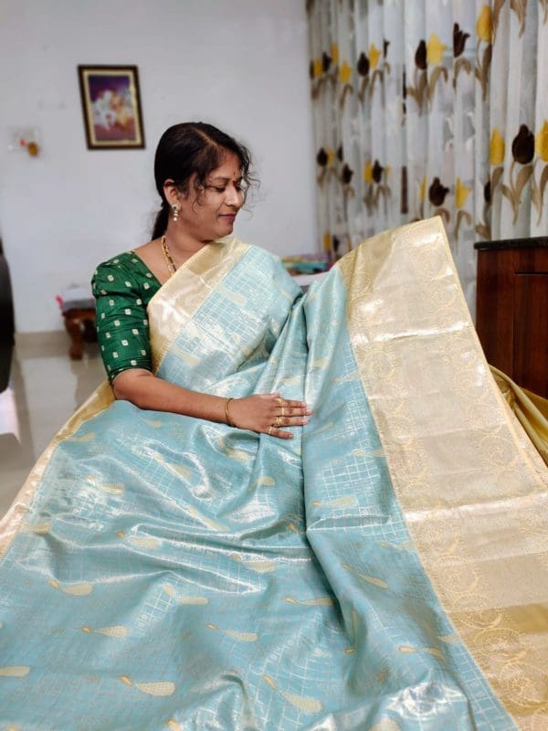 Premium kanchi silk saree