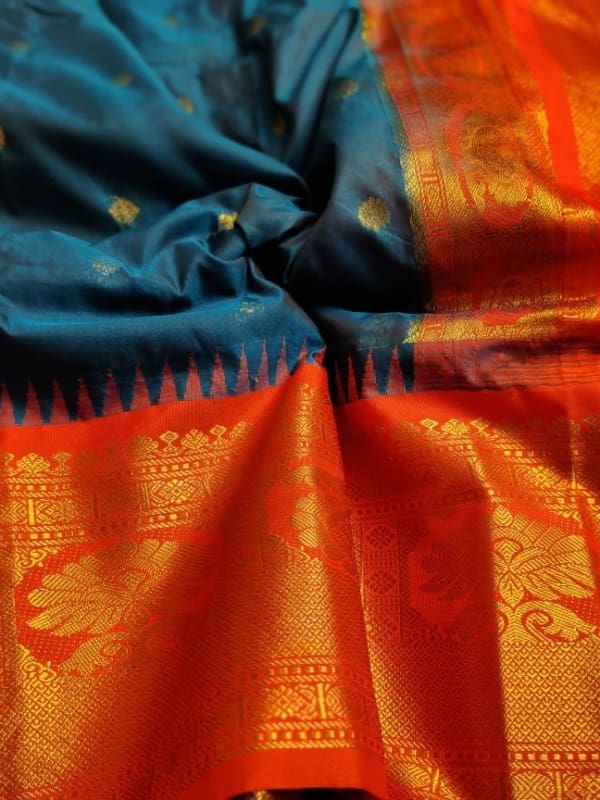 Semi gadwal silk sarees