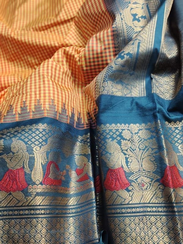 Semi gadwal silk sarees