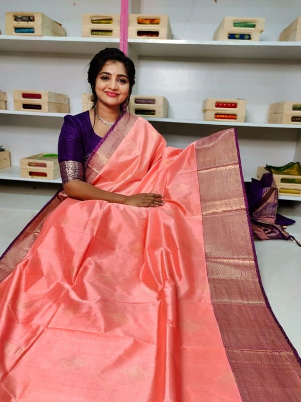Handloom kuppadam pattu sarees silk mark certified