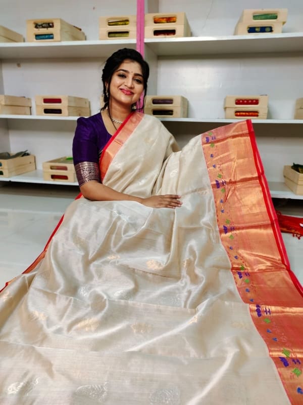 Handloom kuppadam pattu sarees silk mark certified