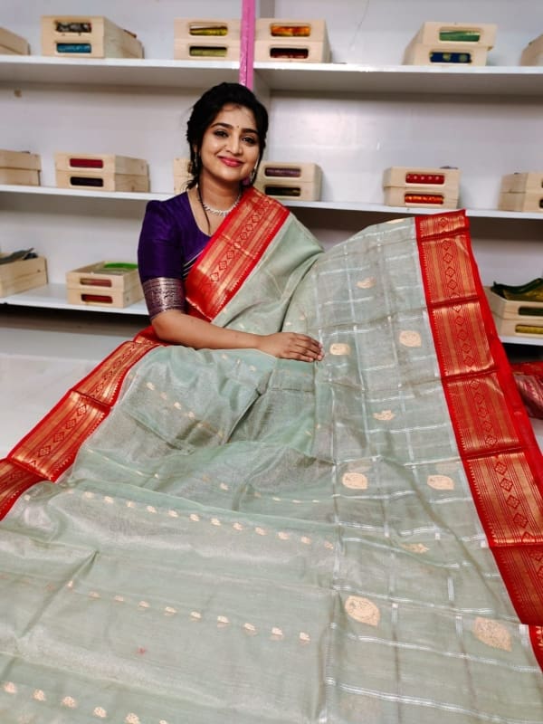 Handloom kuppadam pattu sarees silk mark certified
