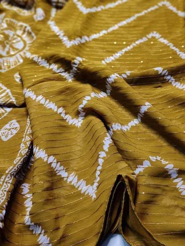 Shuffon Georgette saree