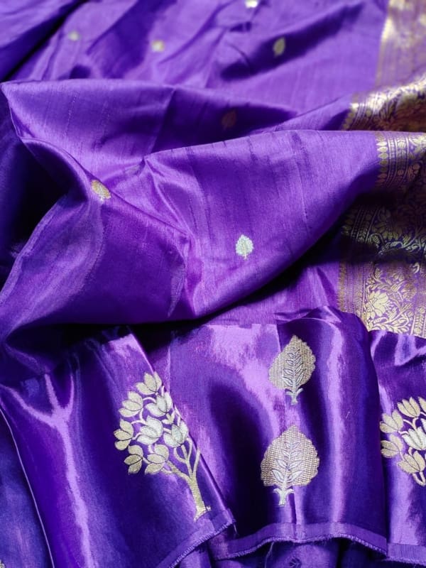 Pure Ray mango silk sarees