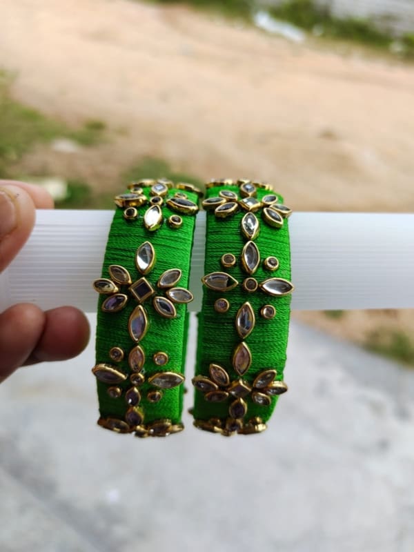Customised thread bangle s