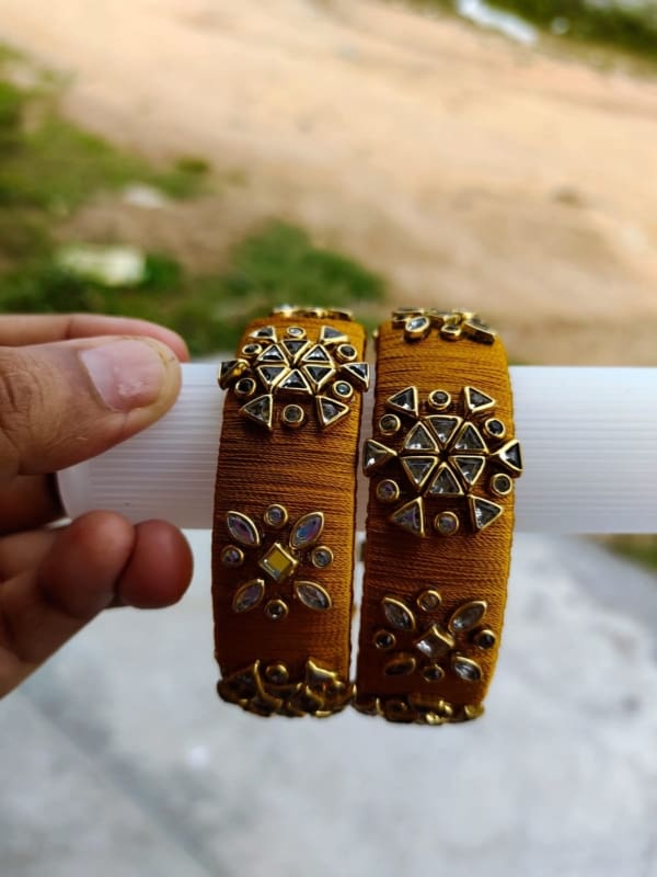 Customised thread bangle s