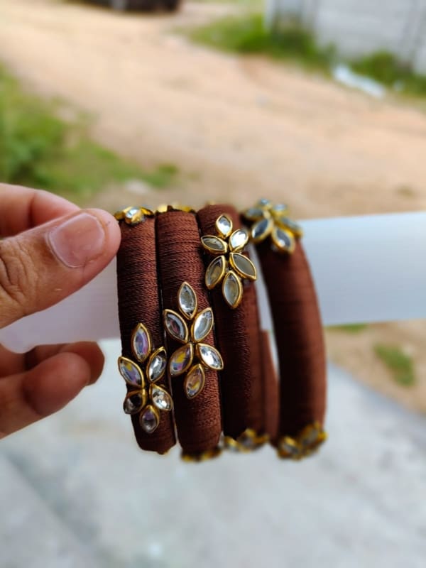 Customised thread bangle s