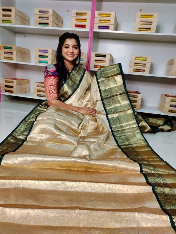 Soft banarasi silk saree