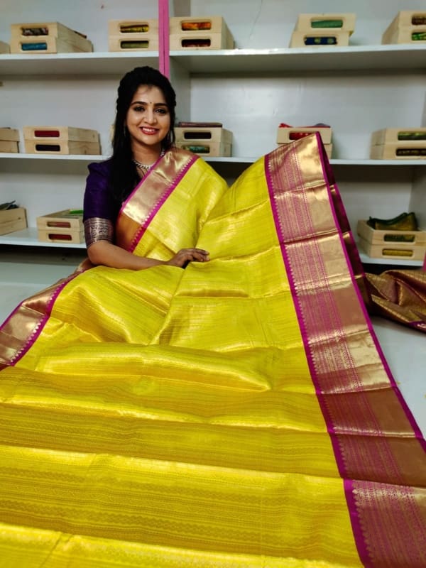 Soft banarasi silk saree