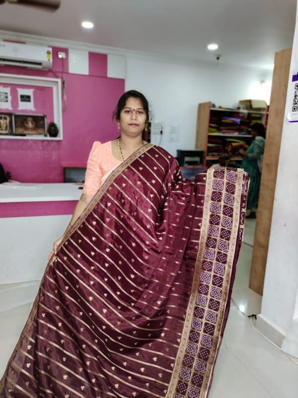 Pure raw mango silk sarees
