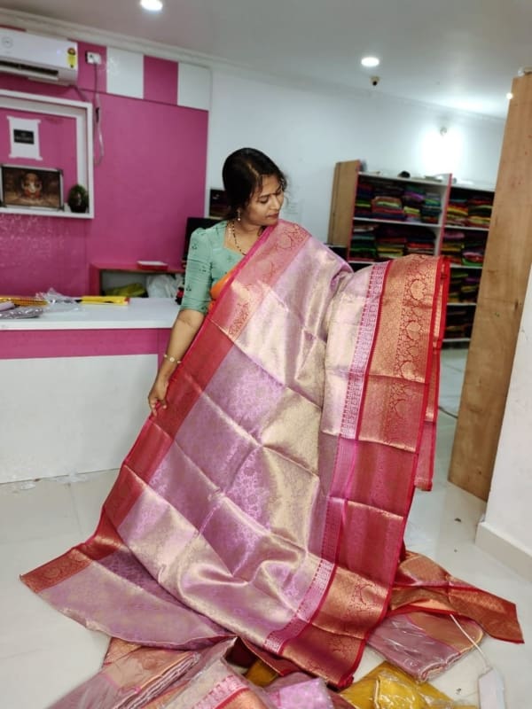 soft banarasi silk saree
