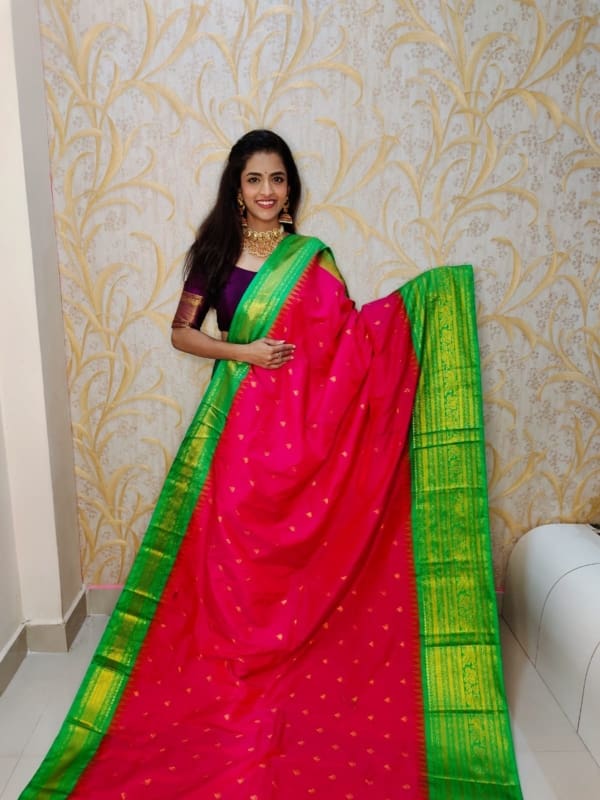 Diwali offer gadwal silk sarees