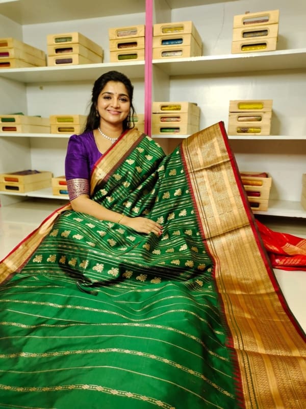 Semi narayanpet silk saree