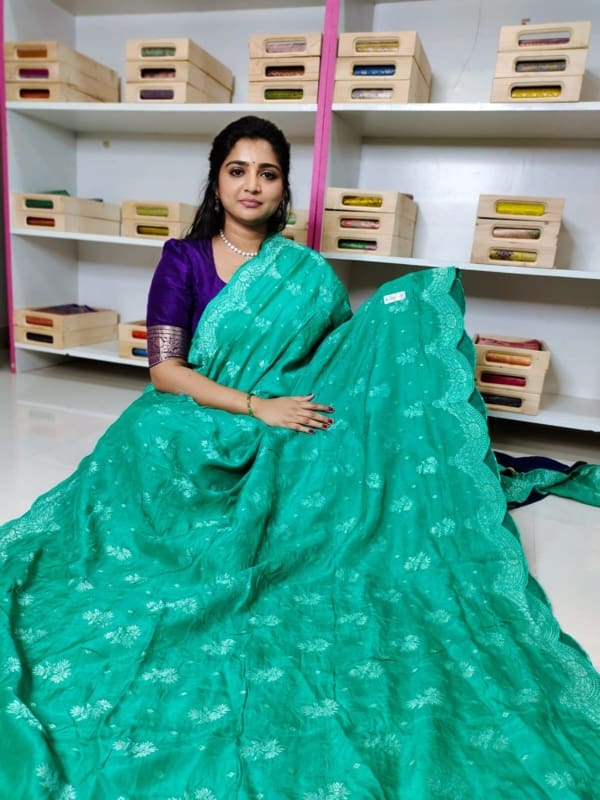 Pure dola silk sarees