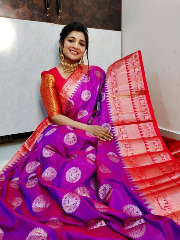 Soft banarasi silk sarees