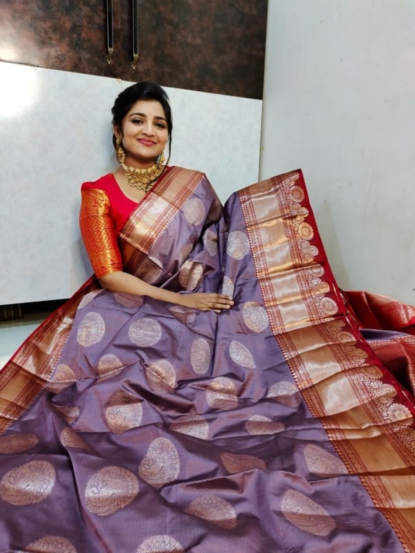 Soft banarasi silk sarees