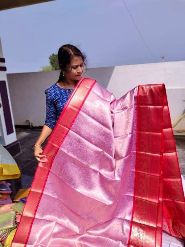 Soft banarasi silk sarees