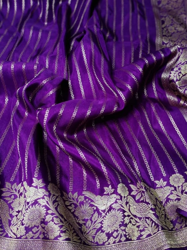 Raw mango silk saree