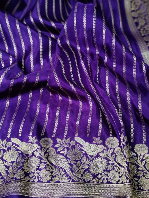 Raw mango silk saree