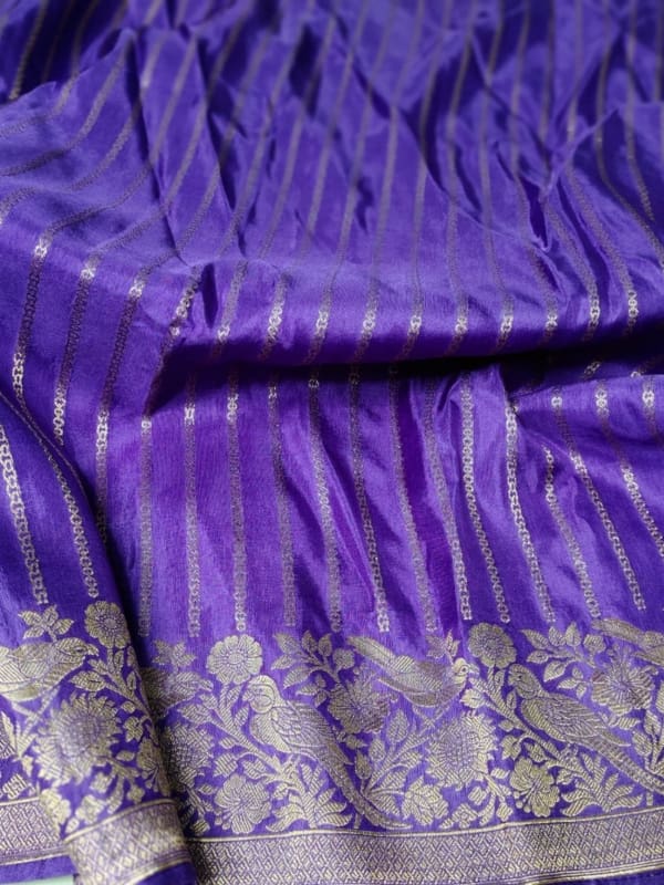 Raw mango silk saree