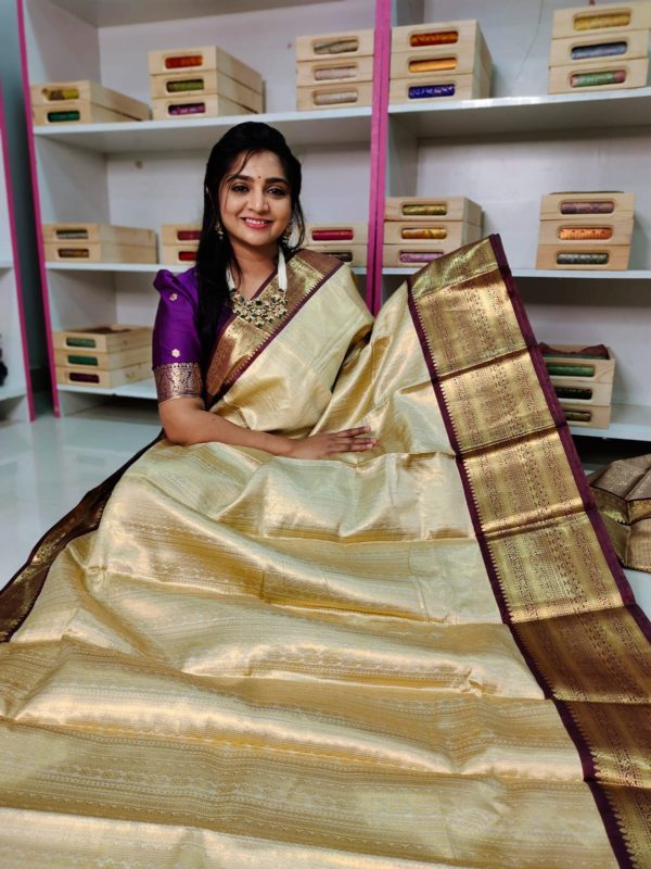 Soft banarasi silk saree