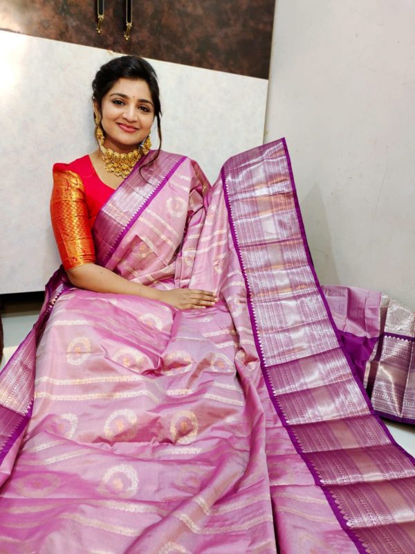 Soft banarasi silk saree