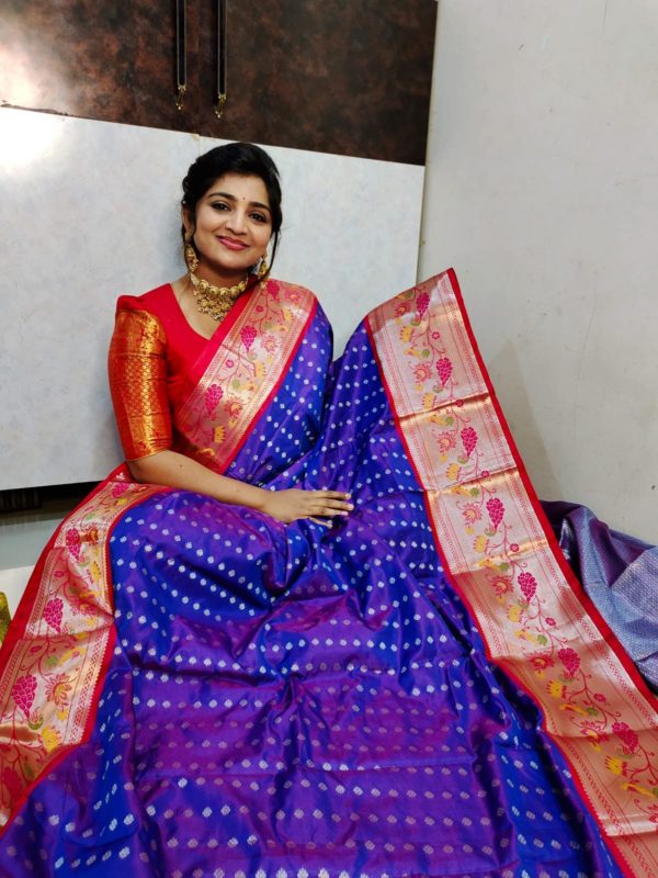 Soft banarasi silk saree