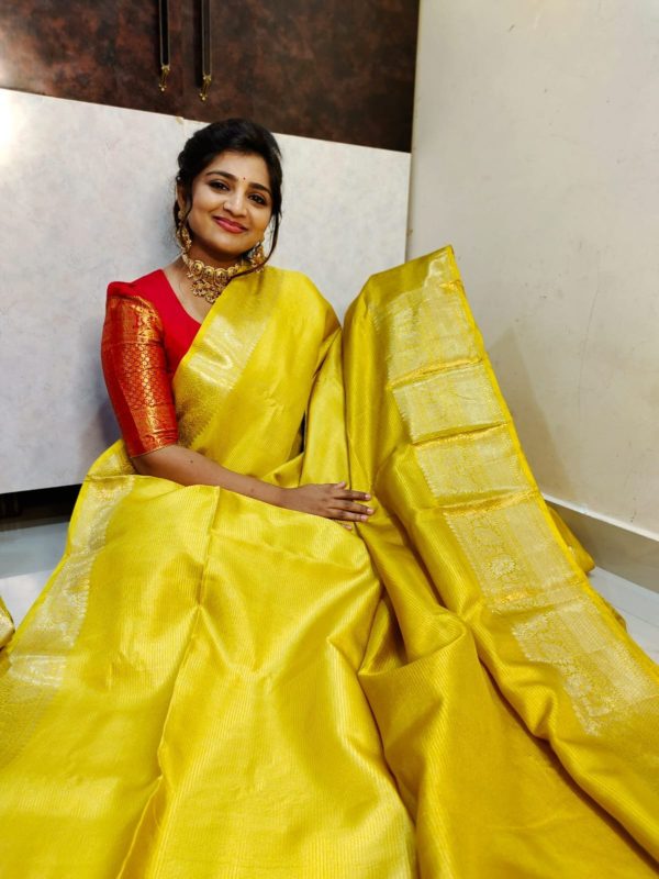Rawmango silk saree