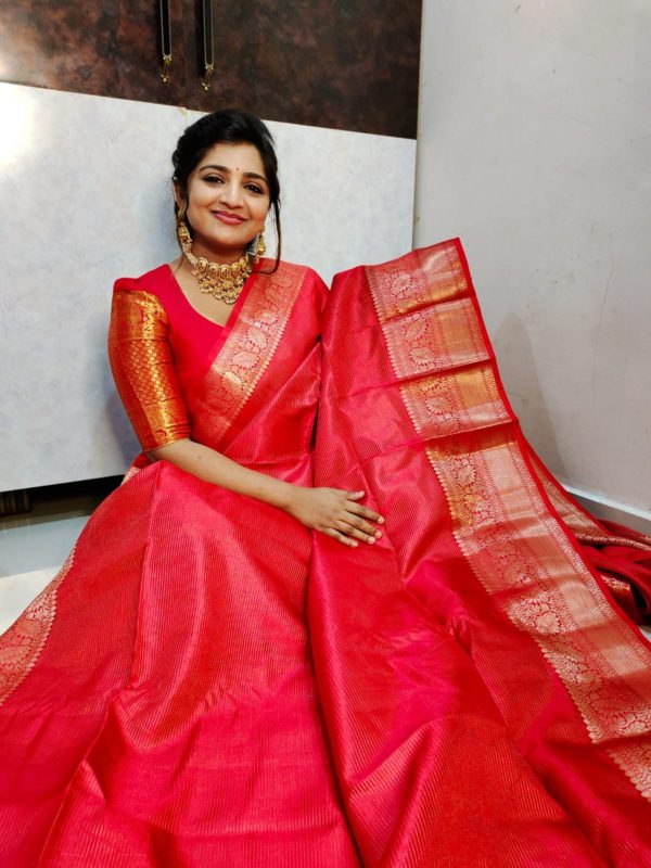 Rawmango silk saree
