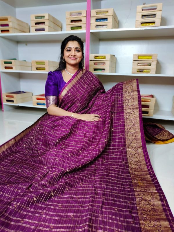 Rawmango silk saree