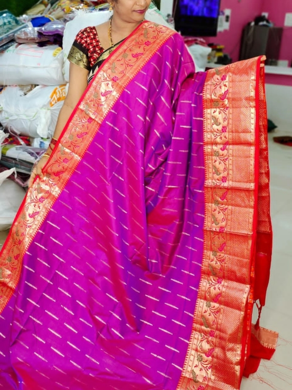 Soft banarasi silk saree