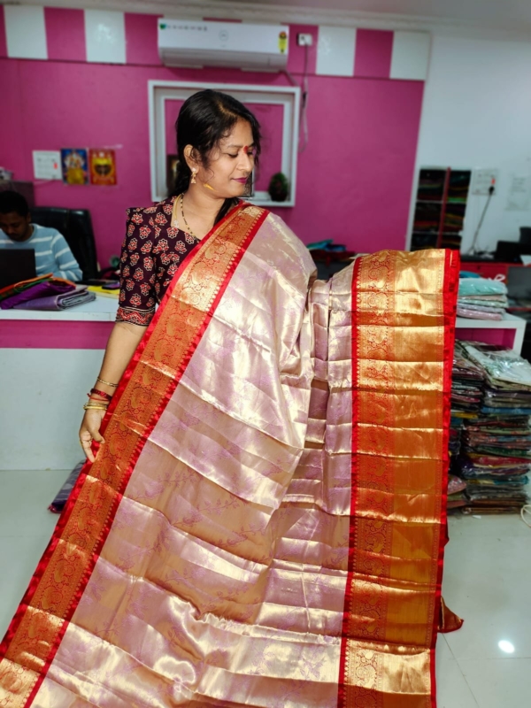 Soft banarasi silk saree