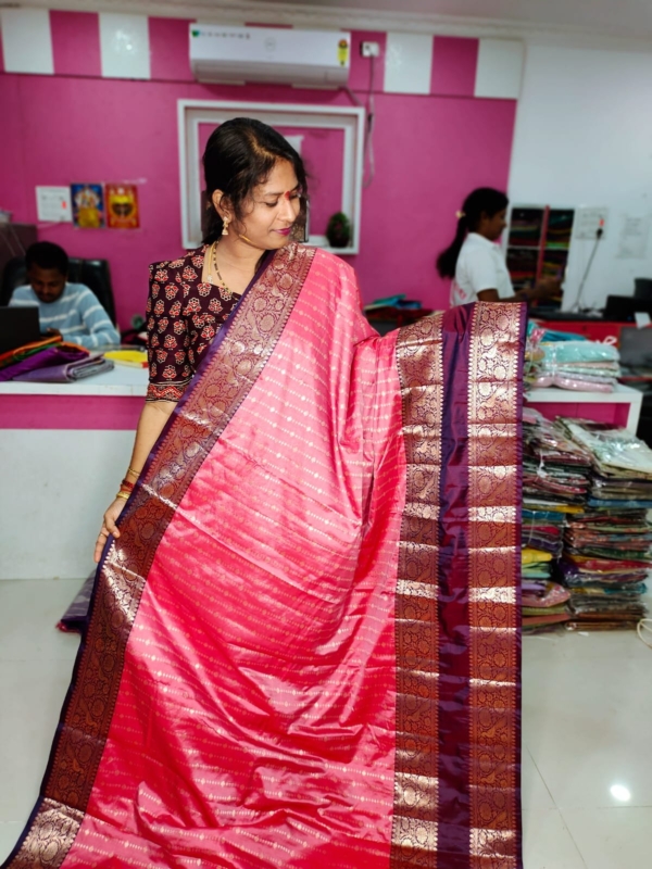 Soft banarasi silk saree
