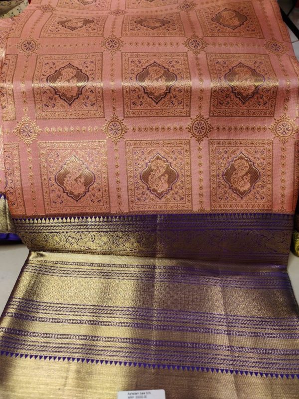 100% silk mark certified kanjivaram pattu saree 
80% offer sarees