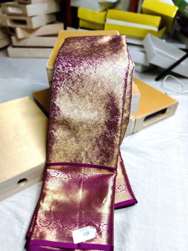 100% silk mark certified kanjivaram pattu saree 
80% offer sarees