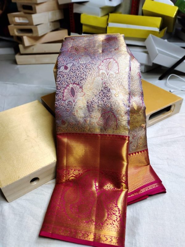 100% silk mark certified kanjivaram pattu saree 
80% offer sarees
