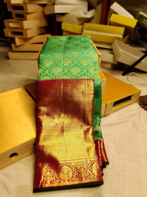 100% silk mark certified kanjivaram pattu saree 
80% offer sarees