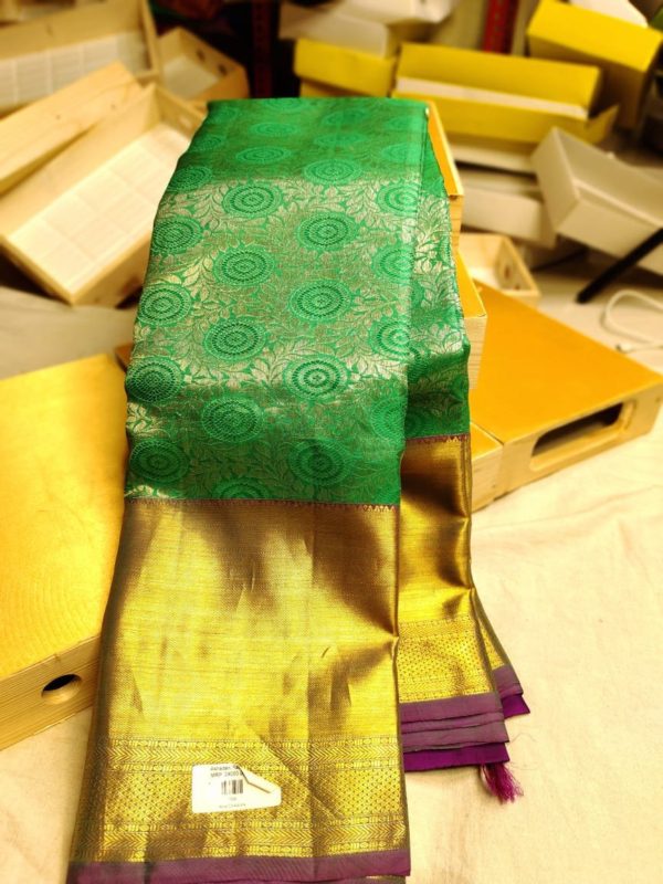 100% silk mark certified kanjivaram pattu saree 
80% offer sarees