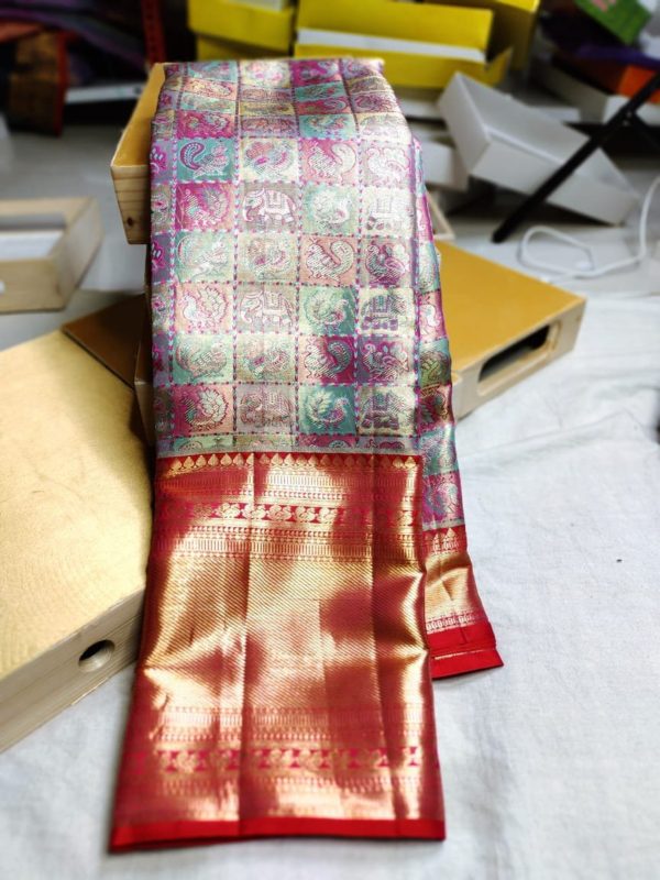 100% silk mark certified kanjivaram pattu saree 
80% offer sarees