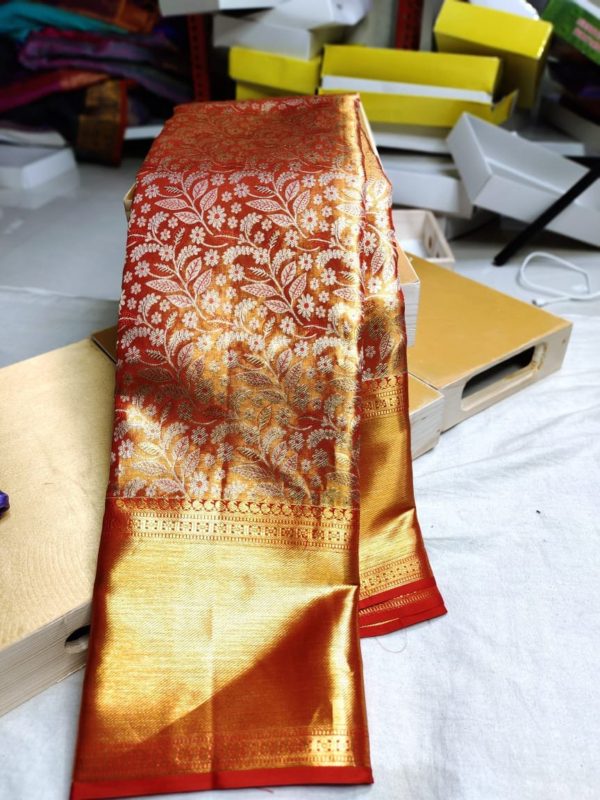 100% silk mark certified kanjivaram pattu saree 
80% offer sarees