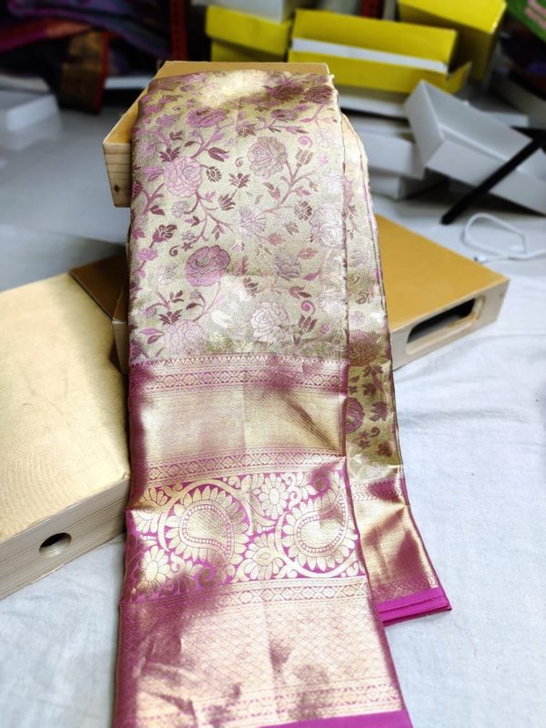 100% silk mark certified kanjivaram pattu saree 
80% offer sarees