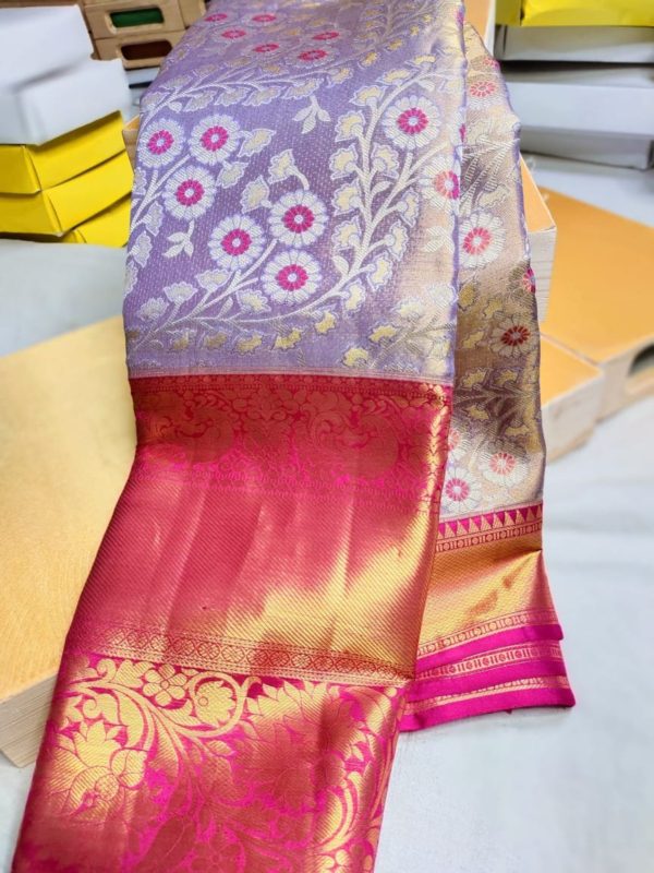 100% silk mark certified kanjivaram pattu saree 
80% offer sarees