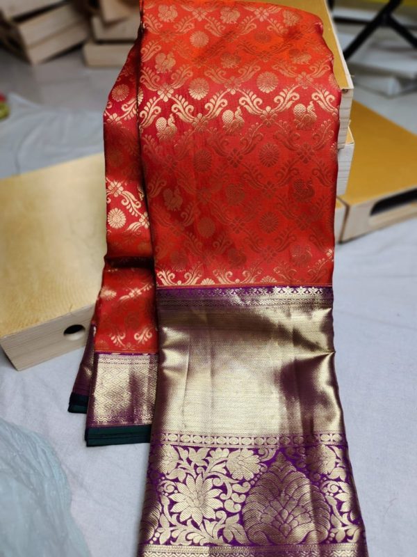 100% silk mark certified kanjivaram pattu saree 
80% offer sarees