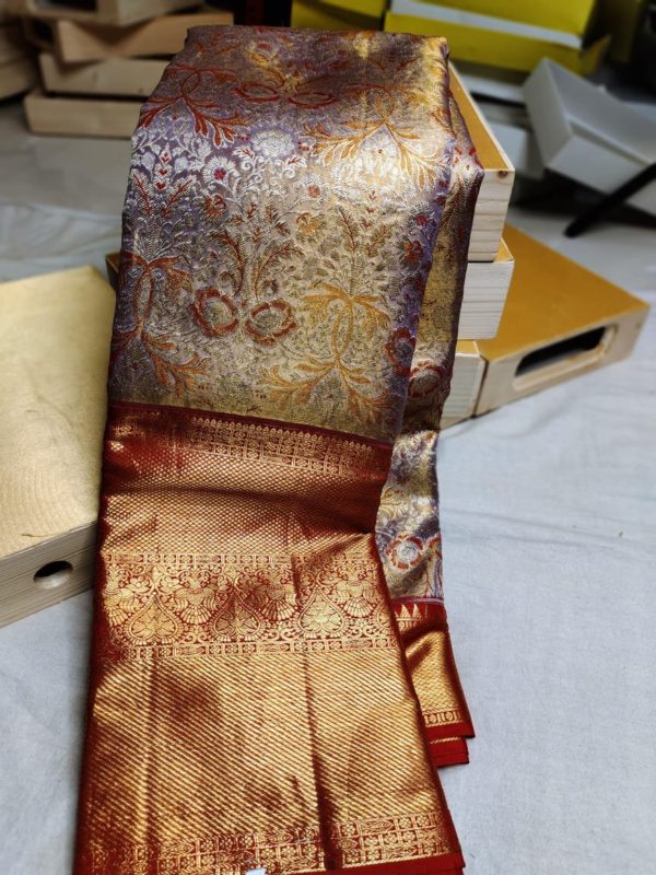 100% silk mark certified kanjivaram pattu saree 
80% offer sarees