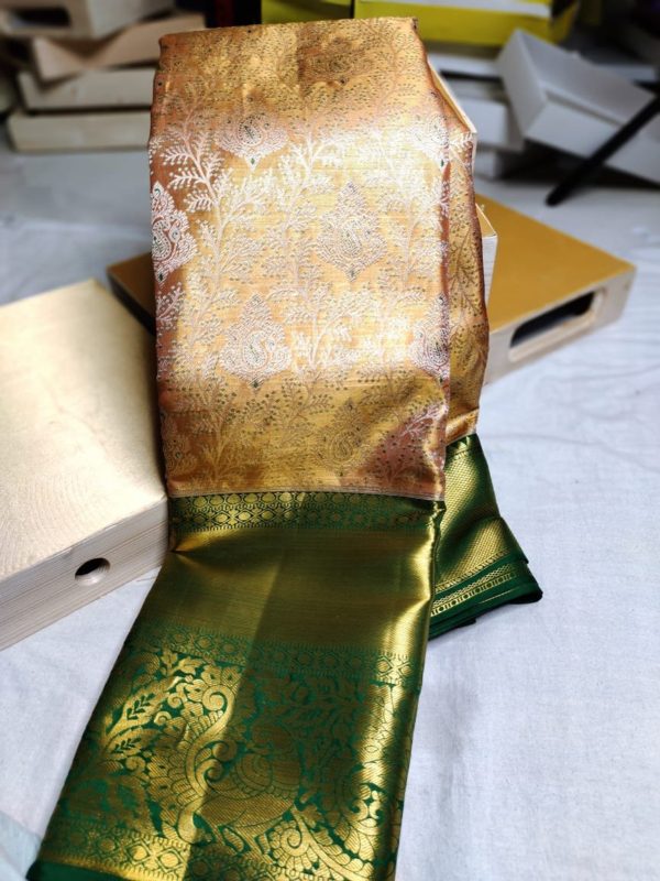 100% silk mark certified kanjivaram pattu saree 
80% offer sarees